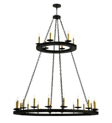Loxley 24 Light 2 Tier Chandelier 88 x 61 Inches Wide by Meyda Tiffany - 133121