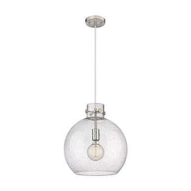 Newton Sphere 1 Light Cord Hung Pendant 15 and 14 Inch Wide by Innovations - 410-1PL-G410-14