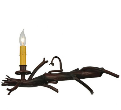 Branches 1 Light Oblong Pendant 8 Inches Wide by Meyda Tiffany - 130556