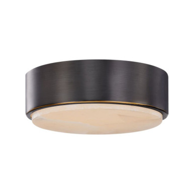 Blanco 20W LED Flush Mount 2.63 Inch Tall and 7.88 Inch Wide by Alora - FM325108UBAR-5CCT