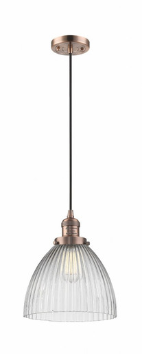 Seneca Falls 1 Light Small Cord Hung Pendant by Innovations - 201C-G222