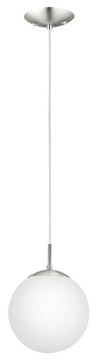 Rondo 1 Light Small Pendant 7.88 Inch Wide by Eglo - 85261A