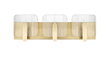 Rimini 3 Light Bath Vanity 7 Inch Tall and 24 Inch Wide by Millennium - 26003