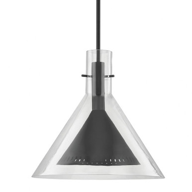 Atticus 1 Light Large Pendant by Troy - F7666-SBK