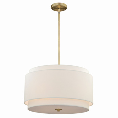 Burnaby 4 Light Large Cylinder Pendant by Vaxcel - P0192