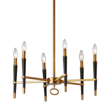 Langford 6 Light Medium Pendant by Dainolite - LAN-246C-NS
