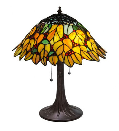 Follaje 18 Inch H Follaje Table Lamp by Meyda Tiffany - 185544