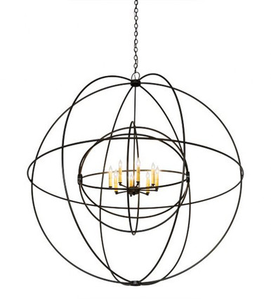 Atom Enerjisi 8 Light Chandelier 67 x 60 In by Meyda Tiffany - 175340