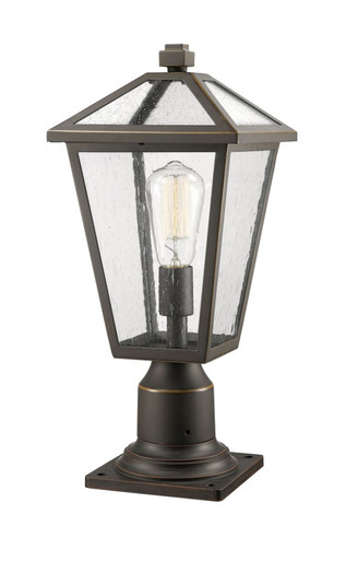 Talbot 1 Light Traditional Outdoor Pier Mount by Z-Lite - 579PHMR-533PM-ORB