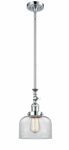 Bell 1 Light Adjustable Mini Pendant 11.63 X 7.75 Inch Wide by Innovations - 206-PC-G72