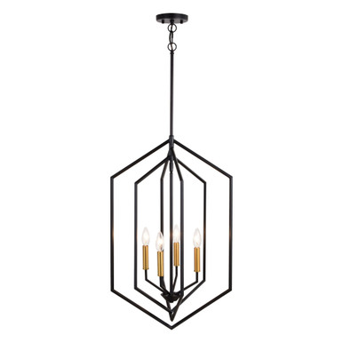 Riley 4 Light Large Pendant by Vaxcel - P0388