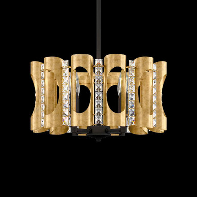 Twilight 4 Light Large Pendant by Schonbek MR1004N-22O - MR1004N-22O