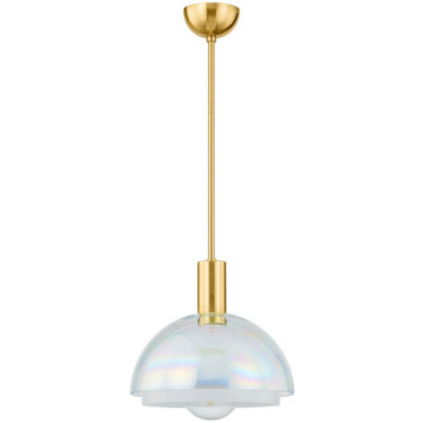 Modena 1 Light Medium Pendant by Mitzi - H844701-AGB