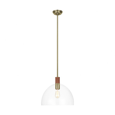 Hadley 1 Light Medium Pendant 15 Inch Wide by Visual Comfort Studio - LP1061