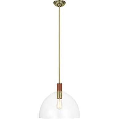 Hadley 1 Light Medium Pendant 15 Inch Wide by Visual Comfort Studio - LP1061