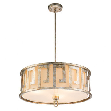 Lemuria 3 Light Large Pendant 13 Inch Tall by Lucas And Mckearn - GN/Lemuria/P/L-S