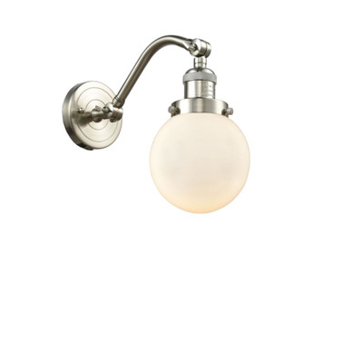 Beacon 100W 1 LED Adjustable Wall Sconce 11.5 Tall X 6 Wide by Innovations - 515-1W-SN-G201-6-LED