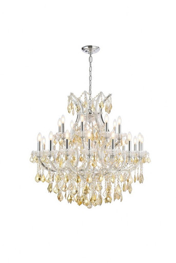 Maria Theresa 24 Light Oversized Chandelier by Elegant 2800D36 - 2800D36