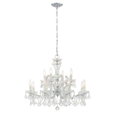 Maria Theresa 12 Light Large Chandelier by Crystorama 4479 - 4479