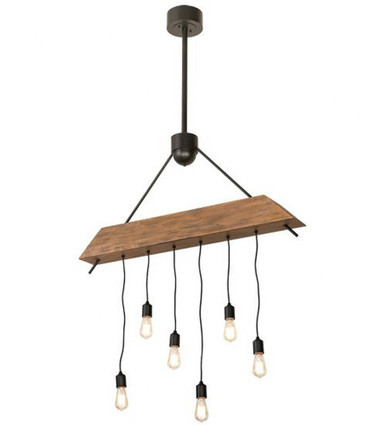 Alva Beam 39W 6 LED Pendant 72 x 5.25 Inches by Meyda Tiffany - 198950