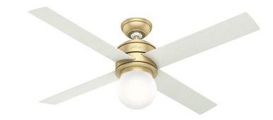 Hepburn 52 Inch Ceiling Fan with LED Light Kit by Hunter Fans - 1000196
