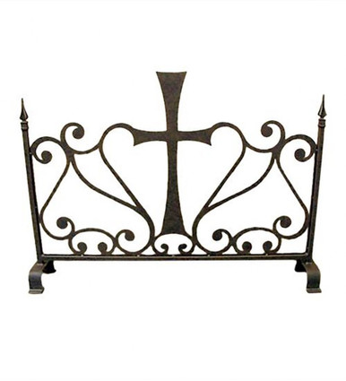 Templar 30 Inch Fireplace Screen by Meyda Tiffany - 159319