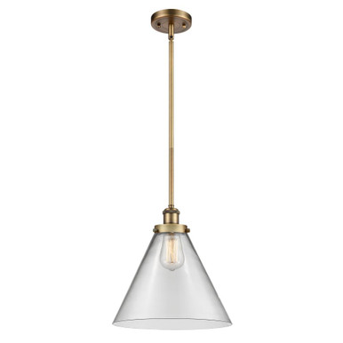Cone 100W 1 LED Mini Pendant 12.25 Inch and 11.75 Inch Wide by Innovations - 916-1S-G4L-LED
