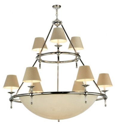 Messina 9 Light 2 Tier Chandelier 65 x 60 Inches Wide by Meyda Tiffany - 125373