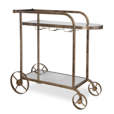 Carrinho Bar Cart 36.25 Inch Tall and 38.25 Inch Wide by Uttermost - 50016