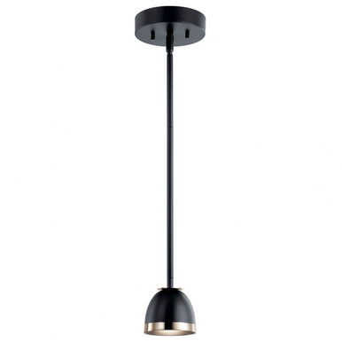 Baland 1 LED Light Mini Pendant by Kichler - 52419BNBLED