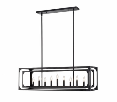 Easton 9 Light Island 13 Inches Tall and 13 Inches Wide by Z-Lite - 3038-9L