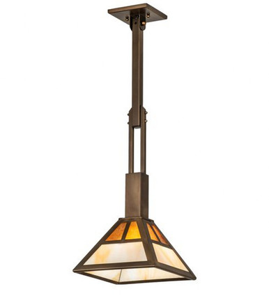 T Mission 1 Light Pendant 30 x 14 Inches by Meyda Tiffany - 246714