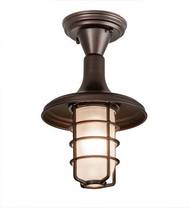 Bellevue 1 Light Flush Mount 13.5 x 8.5 In by Meyda Tiffany - 123959