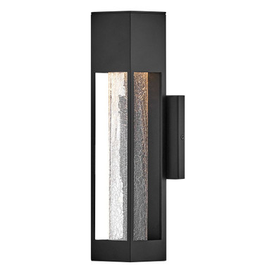 Vapor 6.5W 1 LED Outdoor Wall Lantern 14 Inch and 4.75 Inch Wide by Hinkley - 2850BK