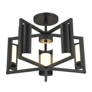 Trizay 53W 1 LED 16 Inch Wide Flush Mount by George Kovacs - P1554-66A-L