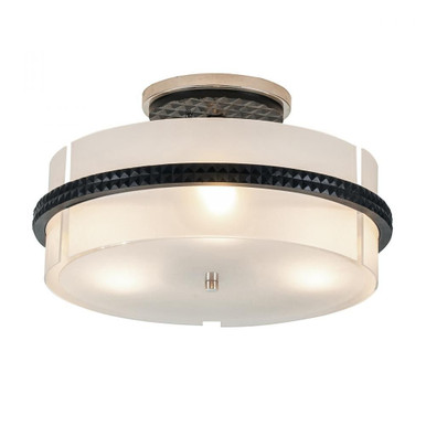 Mazant 3 Light 16.5 Inch Wide Flush Mount by Lucas and McKearn - FM91598PC-16
