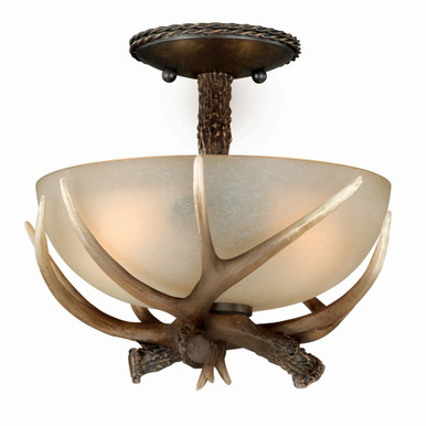 Yoho 2 Light 29.5 Inch Wide Semi Flush Mount by Vaxcel - C0014