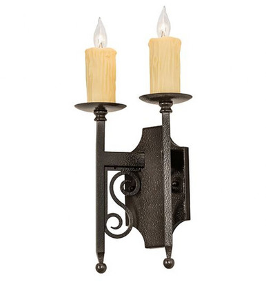 Toscano 2 Light Wall Sconce 19 x 9 Inches by Meyda Tiffany - 256172