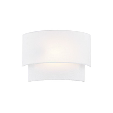 Textile 1 Light Tier Wall Sconce (Pack of 2) 14 Inch Wide by Justice Design - FAB-5770-2PACK