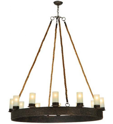 Costello Ring 12 Light Chandelier 68 x 50 Inches Wide by Meyda Tiffany - 137752