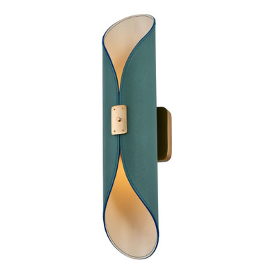Cape 4W LED Wall Sconce In Art Deco Style 20 x 4.25 Inches by Kalco  - 519923STB