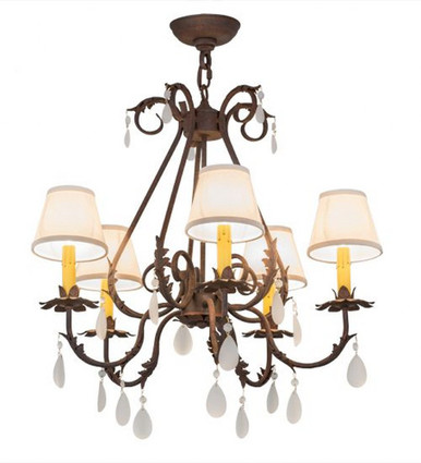 Chantilly 5 Light Chandelier 29 x 25 Inches Wide by Meyda Tiffany - 171440