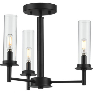 Kellwyn 3 Light 16 Inch Wide Convertible Semi Flush Mount by Progress - P400250