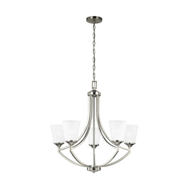 Hanford 5 Light Large Chandelier by Generation Lighting - 3124505