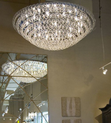 Isabella - 21 Light Flush Mount-72 Inches Wide by Meyda Tiffany - 120448