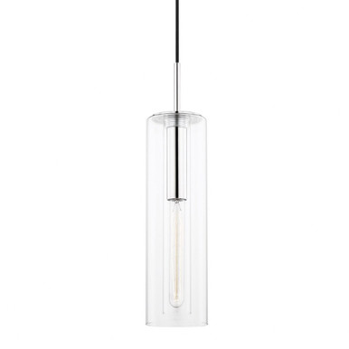 Belinda 1 Light Mini Pendant 18 Inch Tall by Mitzi - H415701B