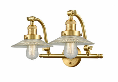 Halophane 2 Light Adjustable Bath Vanity 12X18.25 Inch Wide by Innovations - 515-2W-SG-G2
