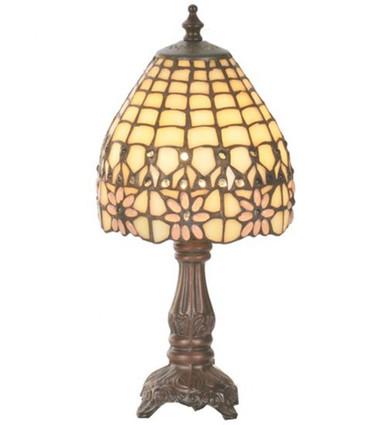 Victorian Flourish 1 Light Mini Lamp by Meyda Tiffany - 49190