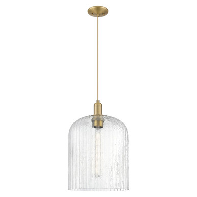 Bridal Veil 1 Light Cord hung Mini Pendant 18.33 X 12 by Innovations - 716-1P-BB-G559-12SDY