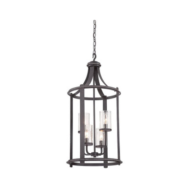 Palencia 4 Light Small Foyer Chandelier by Designers Fountain - 87554-apw